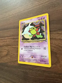 Natu - 59/75 - Common Pokemon Card - Neo Discovery 2001 WOTC NM - Image 4