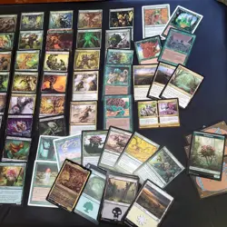 ***ENTS"s TREEFOLK Tribal** Tribal Custom Hand Made Commander Deck 100 MTG Cards - Image 2