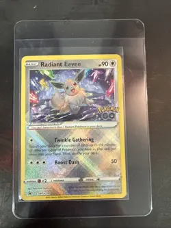Radiant Eevee SWSH230 SWSH: Sword & Shield Promo Cards Holo - Image 1