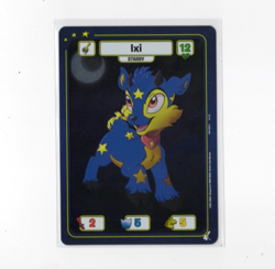 Neopets TCG Card Foil - Starry Ixi 2024 Upper Deck Battledome - Image 1