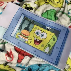 SpongeBob Rubber Playmat Play Mat For Tcg Trading Card Game Mouse Pad - Image 1