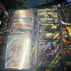 Pokemon TCG 12 Mixed Lot of Ex and Full Art Cards NM Condition - Image 1