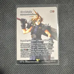 Magic: The Gathering Cloud Strife Legendary Creature FFVII 0042 English LP+ - Image 1