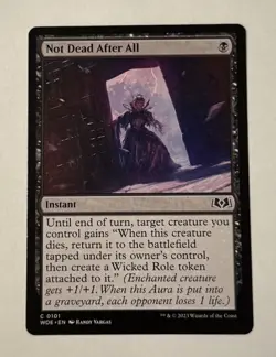 MTG Not Dead After All - Wilds of Eldraine NM - Image 1
