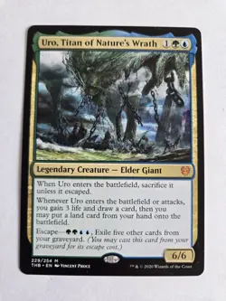 MTG | Theros Beyond Death | Uro, Titan of Nature's Wrath | Mythix Rare | 229/254 - Image 1