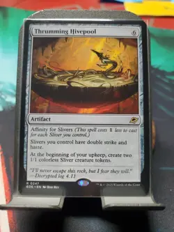 1x NM MTG Thrumming Hivepool - Edge of Eternities - Image 1
