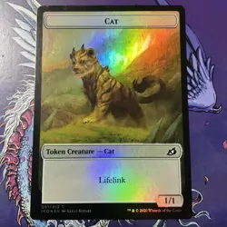 Cat Token Human Soldier Token (004) - Foil Light Play, English NM MTG - Image 1