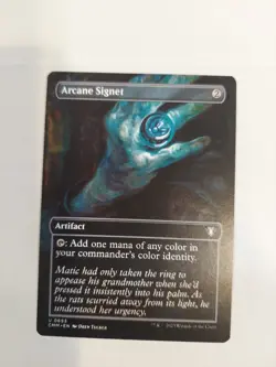 Arcane Signet (Borderless) Commander Masters Regular - Image 1