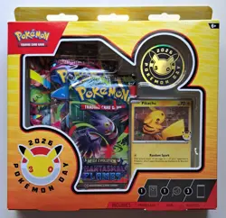 Pokemon Day 2026 Collection 30th Anniversary Promo W/ Coin Sealed In Hand - Image 1