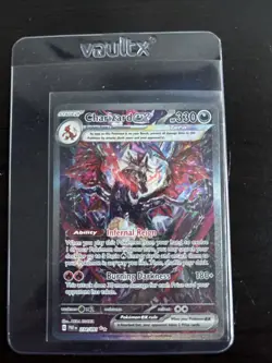 Charizard EX Paldean Fates| Extremely Clean Raw Copy - Image 2