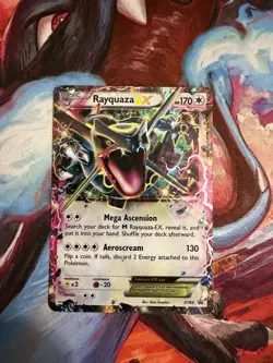 Pokemon Rayquaza (SHINY) - EX XY69 - Promo Holo XY Set Basic HP - Image 1
