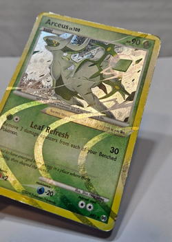 Arceus AR2 Holo Rare Platinum Arceus Pokemon 746 - Image 3
