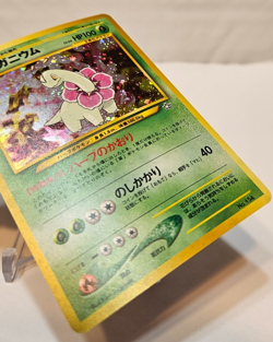 Meganium No. 154 Holo Rare SWIRL Japanese Pokemon Pocket Monsters 1229 - Image 5