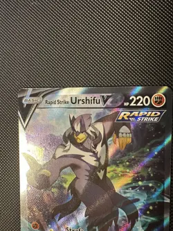 Pokemon TCG Rapid Strike Urshifu V Alt Art 153/163 SWSH Battle Styles - Image 3