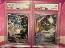 Pokemon Black Bolt And White Flare Etb Promo Thundurus And Tornadus PSA 9! - Image 1