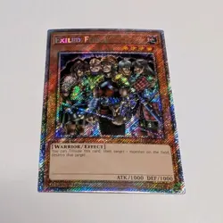 Exiled Force RA03-EN119 Platinum Secret Rare - Image 1