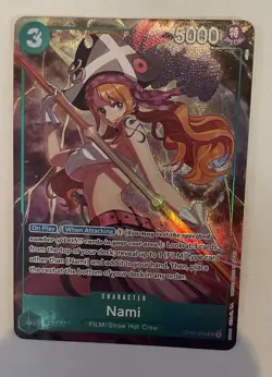 Nami (Best Selection Vol. 1) Foil OP02-036 SR One Piece Promotion Cards NM - Image 1
