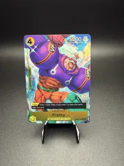 Franky Parallel OP07-107 500 Years in the Future English One Piece TCG Alt Art - Image 1