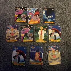Pokemon Topps TV Animation Edition Trading Cards x 10 - Image 1