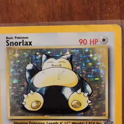 Pokemon TCG Snorlax 11/64 Jungle Holo Rare WOTC. PSA 1 possibility! Rare Card - Image 4