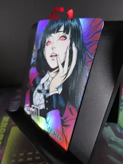 Yumeko Jabami Kakegurui Compulsive Gambler Art Card Rare Holo Collectible Anime - Image 2