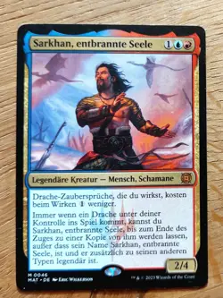 Mtg Magic: Sarkhan, entbrannte Seele, Soul Aflame, DEUTSCH, Dragon Ramp, Mythic - Image 1