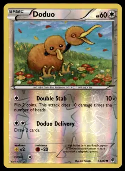 2016 XY - Generations Doduo Basic/Common #55 - Image 1