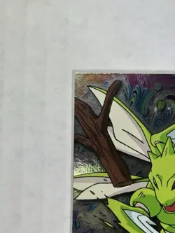 2000 Topps Pokemon TV Animation Edition Series 3 Holo Foil #123 Scyther - Image 2