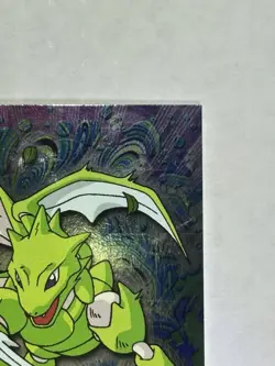 2000 Topps Pokemon TV Animation Edition Series 3 Holo Foil #123 Scyther - Image 3