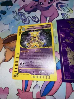 Alakazam 1/165 Holo Rare Pokemon Expedition Base Set 2002 💎NM LP💎 - Image 2