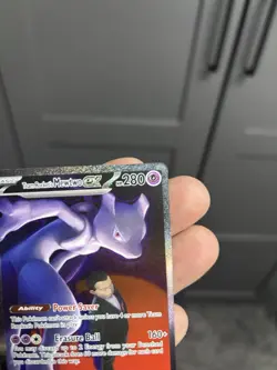 Pokemon Team Rockets Mewtwo EX 281/217 Special Illustrator rare Ascended Heroes - Image 5