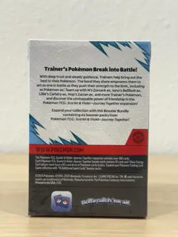 Pokemon TCG Journey Together Booster Bundle SEALED - 6 Booster Packs - Image 2