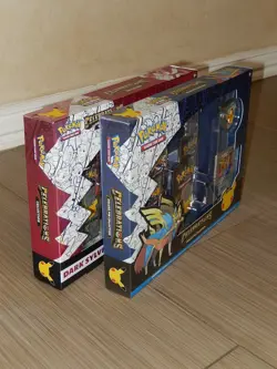 POKEMON TCG Celebrations Pin Collection Box Zacian & Dark Sylveon V 25th Ann NEW - Image 4