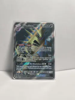 *MINT FULL ART ULTRA RARE* Pokemon Tyranitar GX 203/214 Lost Thunder PSA READY - Image 1
