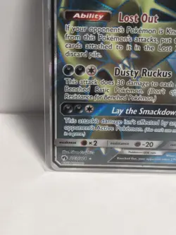 *MINT FULL ART ULTRA RARE* Pokemon Tyranitar GX 203/214 Lost Thunder PSA READY - Image 4