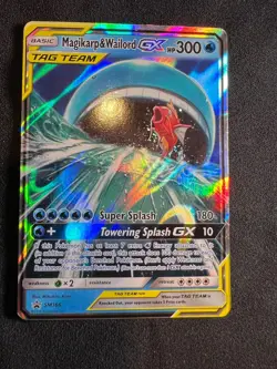 Magikarp & Wailord GX - SM166 - Sun and Moon Promo - Pokemon TCG - LP - Image 1
