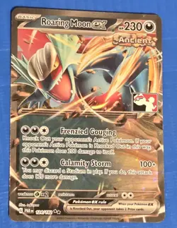 Roaring Moon ex 124/182 Prize Pack Series Cards Pokemon Card - Image 1