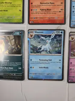 Pokemon Prismatic Evolutions Cosmo Promo Cards & EMPTY Mini Tins Costco Pack (8) - Image 4