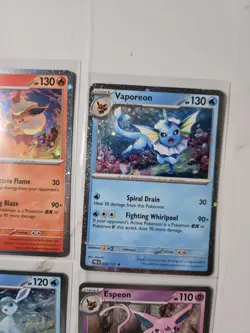 Pokemon Prismatic Evolutions Cosmo Promo Cards & EMPTY Mini Tins Costco Pack (8) - Image 5