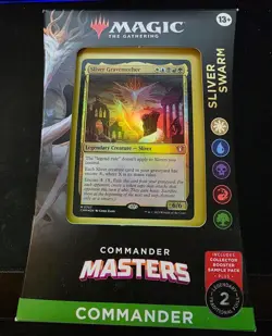 Magic the Gathering Commander Masters Sliver Swarm Deck New Sealed - Image 1