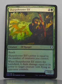 Foil - Sharpshooter Elf - Commander Legends: Battle for Baldur's Gate - CLB -253 - Image 1