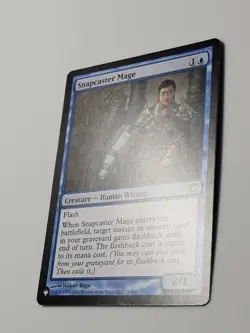 MtG Snapcaster Mage List-Innistrad reprint WotC rare blue creature unplayed EX - Image 3