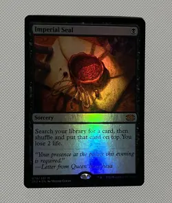 Imperial Seal Foil NM Unplayed Double Masters 2022 Very Flat MTG - Image 1