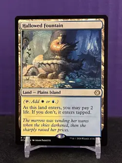 MTG - Hallowed Fountain - Lorwyn Eclipsed R 0265 NM/M - Image 1