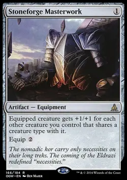 1x Stoneforge Masterwork Magic the Gathering MTG NM - Image 1