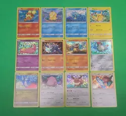 Pokemon McDonald’s 2018 Complete Holo Set 12/12 Pikachu Eevee NM/LP NICE! RARE - Image 1