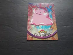 2000 Topps Pokemon Series 3 Silver Foil #132 Ditto TV Animation Blue Logo - Image 1
