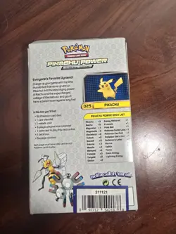 Pokemon TCG XY Evolutions Pikachu Power Theme Deck Cracked Ice Holo New Sealed - Image 2