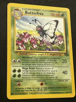Butterfree 33/64 - Pokemon Jungle Unlimited - NM - Image 2