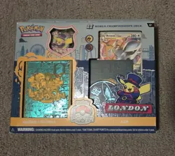 Pokemon World Championships London 2022 Deck Set of 4 Sealed One of Each New - Image 1